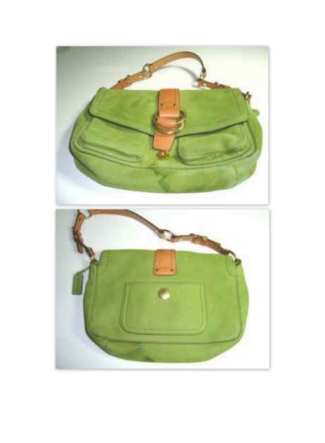 GREEN COACH BAG FOR SALE